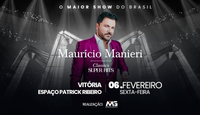 Maurício Manieri em Vitória/ES